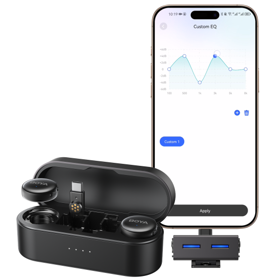 AI-Powered Button-Sized Wireless Microphone BOYALINK 3-01 AI-Powered Button-Sized Wireless Microphone BOYALINK 3-01