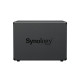 Мрежов сторидж Synology NAS DS1525+, за 5 диска, AMD Ryzen V1500B, 8GB DDR4 SODIMM