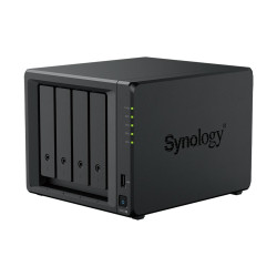 Мрежов сторидж Synology NAS DS925+, за 4 диска, AMD Ryzen V1500B, 4GB DDR4 SODIMM