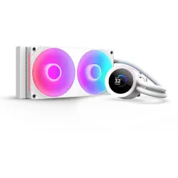 AIO Liquid Cooler NZXT Kraken Plus 240 RGB LCD Display - White