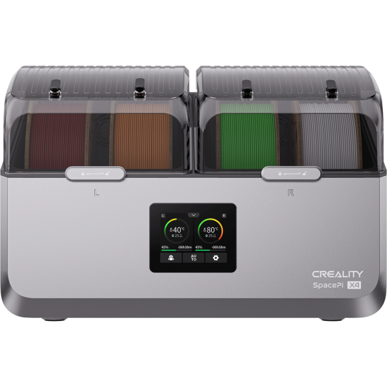 Filament dryer for 3D printer Creality Space Pi x4, for 4 rolls Filament dryer for 3D printer Creality Space Pi x4, for 4 rolls