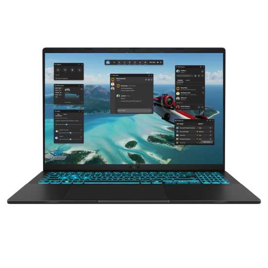ASUS V16 INTEL CORE 7 240H 32GB 1TB RTX 5060 16 WUXGA 144HZ BLACK