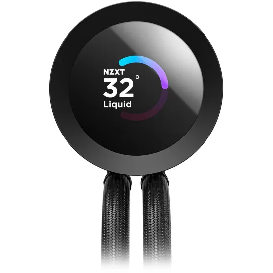 AIO Liquid Cooler NZXT Kraken Plus 360 RGB LCD Display - Black AIO Liquid Cooler NZXT Kraken Plus 360 RGB LCD Display - Black