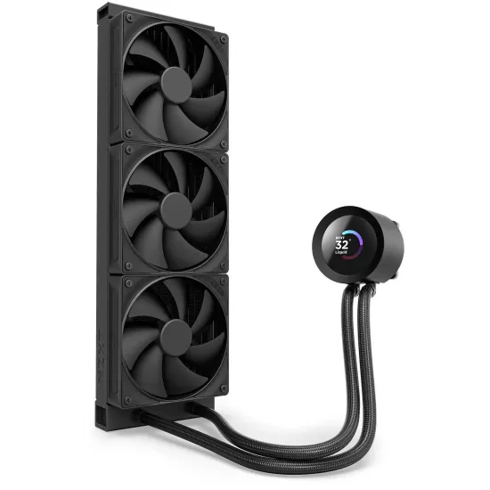 AIO Liquid Cooler NZXT Kraken Plus 360 LCD Display - Black AIO Liquid Cooler NZXT Kraken Plus 360 LCD Display - Black