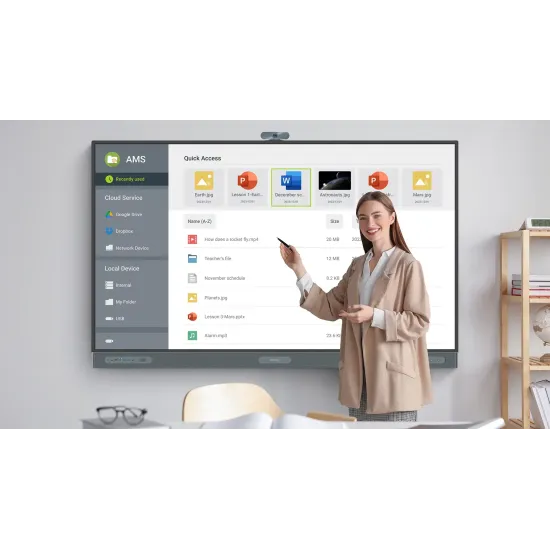 BenQ Interactive Whiteboard RP6504, 65