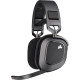 Gaming headset with microphone Corsair HS80 RGB Carbon wireless PC/PS5/PS4