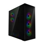Arctic Case Xtender - Black Mid-Tower