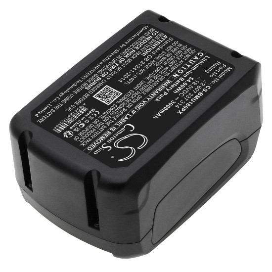 Battery for cordless saw BOSCH AdvancedCut 18 1600A005B0 LiIon 18V 3000mAh Cameron Sino Battery for cordless saw BOSCH AdvancedCut 18 1600A005B0 LiIon 18V 3000mAh Cameron Sino