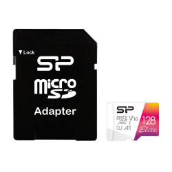Memory card Silicon Power Elite Colorful 128GB, microSDXC, Class 10, SD Adapter Memory card Silicon Power Elite Colorful 128GB, microSDXC, Class 10, SD Adapter