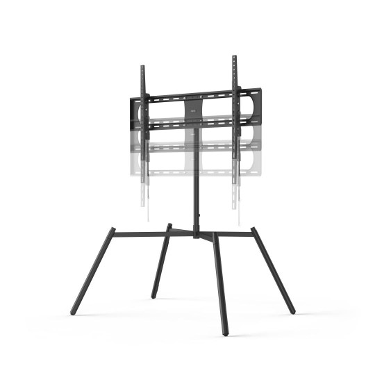 Стойка за TV, въртяща се, регулируема височина, 229 cm (90