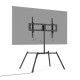 Стойка за TV, въртяща се, регулируема височина, 229 cm (90