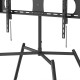 Стойка за TV, въртяща се, регулируема височина, 229 cm (90