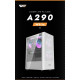 Darkflash кутия Case ATX - A290 White - 3 x 120 mm RGB fans included