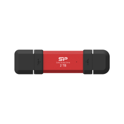 Външен SSD Silicon Power DS72 Red - 2TB