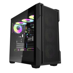 Darkflash кутия Case ATX - DS900 Mesh Black - 4 x 120 mm A-RGB fans included