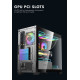 Darkflash кутия Case mATX - DS900M Black - 6 x 120 mm Infinity Mirror A-RGB