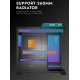 Darkflash кутия Case mATX - DS900M Black - 6 x 120 mm Infinity Mirror A-RGB