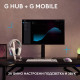 Gaming Earphone Logitech G522 Lightspeed Wireless RGB, Microphone, White Gaming Earphone Logitech G522 Lightspeed Wireless RGB, Microphone, White