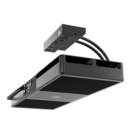 Arctic безшумен настолен компютър за под бюро Under Desk PC - Senza 5700G Pro - Ryzen 7 5700G, 32GB DDR4, 1TB NVMe, Win 11 Pro