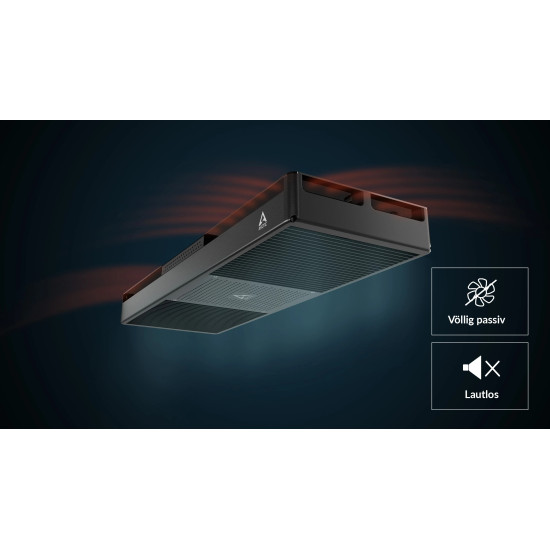 Arctic безшумен настолен компютър за под бюро Under Desk PC - Senza 5700G - Ryzen 7 5700G, 32GB DDR4, 1TB NVMe, Win 11 Home