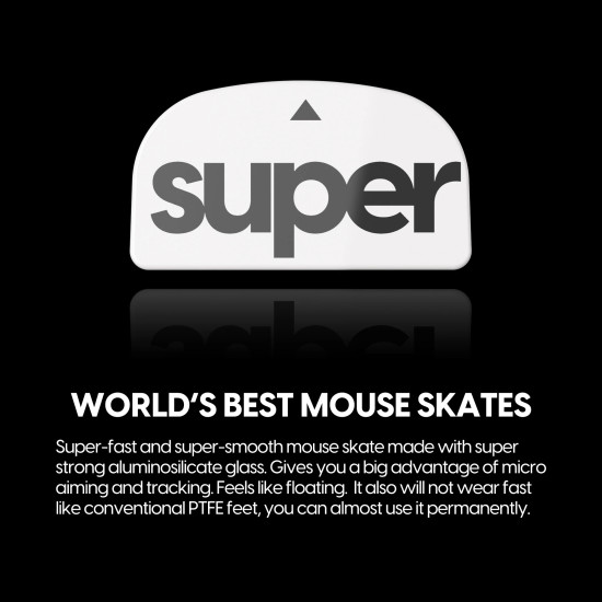 Superglide крачета за мишка Superglide (Type-C) for Logitech G Pro X Superlight 2 [White]
