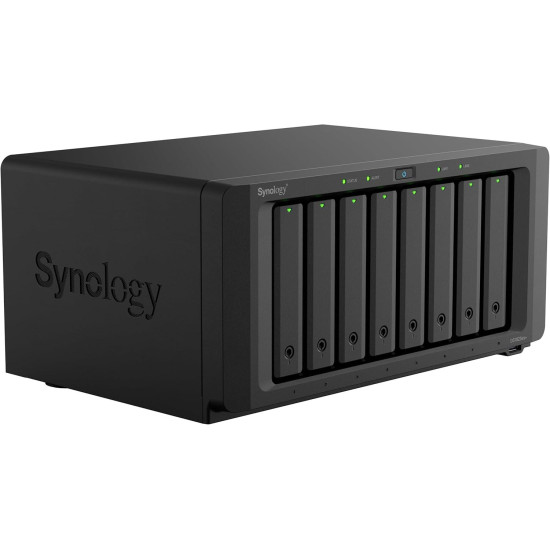 Synology DS1825+ network storage, for 8 drives, AMD Ryzen V1500B, 8 GB DDR4 Synology DS1825+ network storage, for 8 drives, AMD Ryzen V1500B, 8 GB DDR4