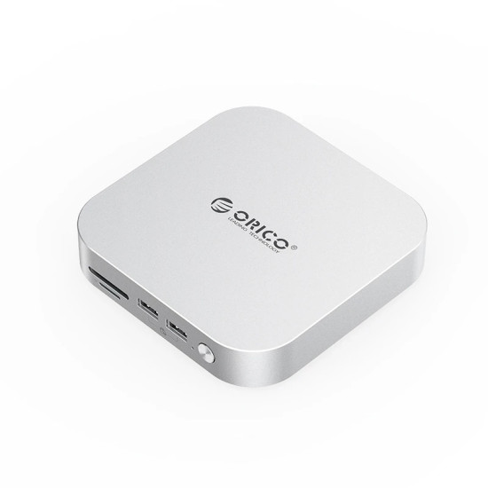 Orico докинг станция SSD Docking station M.2 NVMe - USB4(40Gbps) x 1, USB3.2(10Gbps) x 3, M.2 SSD x 2, SD/TF 4.0 - MiniLink M47P-EU-SV Orico докинг станция SSD Docking station M.2 NVMe - USB4(40Gbps) x 1, USB3.2(10Gbps) x 3, M.2 SSD x 2, SD/TF 4.0 - MiniLink M47P-EU-SV