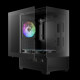Gamdias кутия Case mATX - AURA GC9M Elite - 3 x 120 mm A-RGB, USB-C, Tempered Glass