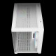 Gamdias кутия Case mATX - AURA GC10M v2 White - 3 x 120 mm A-RGB, USB-C, Tempered Glass