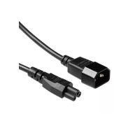 ACT Power cable C14-C15, black, 0.50m ACT Power cable C14-C15, black, 0.50m