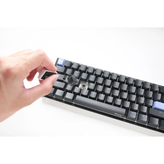 Ducky професионална геймърска механична клавиатура Professional Gaming Mechanical Keyboard One 2 Pro Mini - Kailh Box Brown Switches [Tactile]