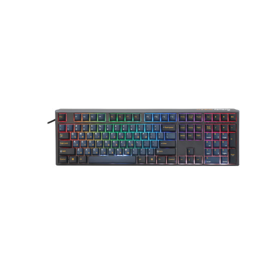Ducky професионална геймърска механична клавиатура Professional Gaming Mechanical Keyboard One 3 Pro Nazca Line - 8K, Cherry MX2A RGB Silent Red [Linear]