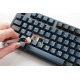 Ducky професионална геймърска механична клавиатура Professional Gaming Mechanical Keyboard One 3 Pro Nazca Line - 8K, Cherry MX2A RGB Silent Red [Linear]