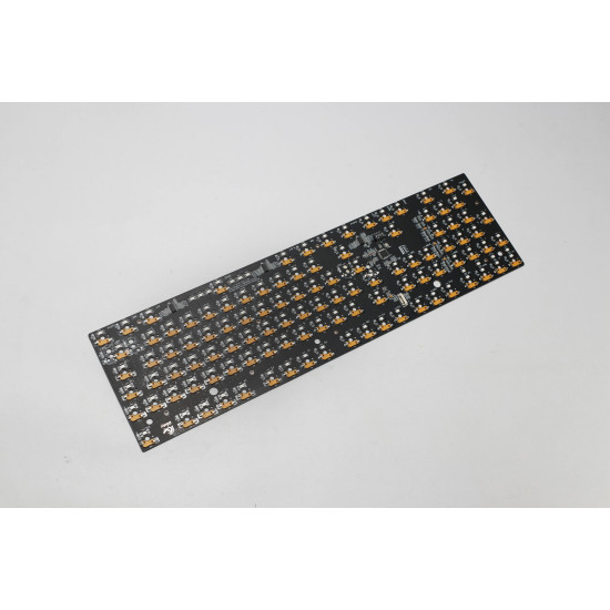 Ducky професионална геймърска механична клавиатура Professional Gaming Mechanical Keyboard One 3 Pro Nazca Line - 8K, Cherry MX2A RGB Silent Red [Linear]