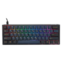 Ducky професионална геймърска механична клавиатура Professional Gaming Mechanical Keyboard One 3 Pro Mini Nazca Line - 8K, Cherry MX2A RGB Speed Silver Ducky професионална геймърска механична клавиатура Professional Gaming Mechanical Keyboard One 3 Pro Mini Nazca Line - 8K, Cherry MX2A RGB Speed Silver