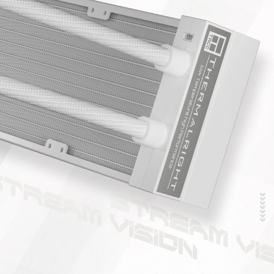 Thermalright водно охлаждане Water Cooling Stream Vision 360 White - 3.5 inch Full Color LCD Display