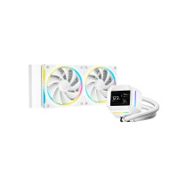DeepCool водно охлаждане Water Cooling LM240 WH - 2.4 inch IPS Display, Addressable RGB