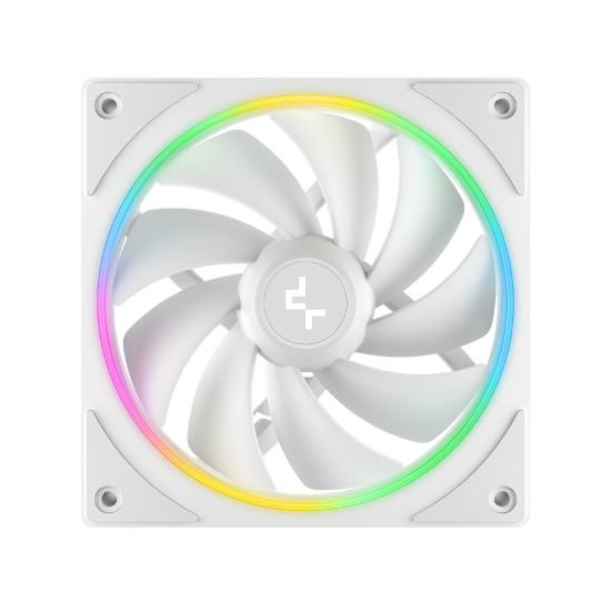 DeepCool Комплект вентилатори Fan Pack 3-in-1 3x120mm - FL12 SE 3IN1 WH - Luminous Halo ARGB DeepCool Комплект вентилатори Fan Pack 3-in-1 3x120mm - FL12 SE 3IN1 WH - Luminous Halo ARGB