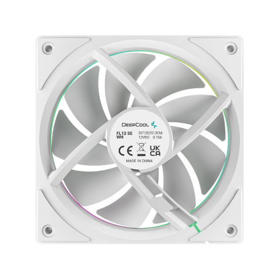 DeepCool Комплект вентилатори Fan Pack 3-in-1 3x120mm - FL12 SE 3IN1 WH - Luminous Halo ARGB DeepCool Комплект вентилатори Fan Pack 3-in-1 3x120mm - FL12 SE 3IN1 WH - Luminous Halo ARGB