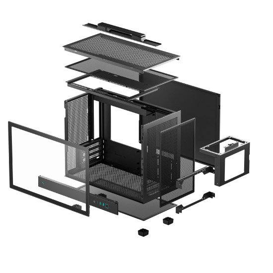 DeepCool кутия Case mATX - CH160 PLUS DeepCool кутия Case mATX - CH160 PLUS