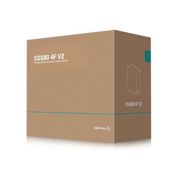 DeepCool кутия Case ATX - CG580 4F V2 DeepCool кутия Case ATX - CG580 4F V2