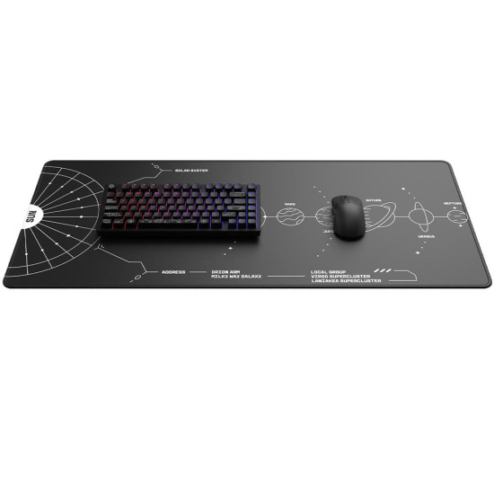 Mousepad Dark Project - Terra Nova Black XL