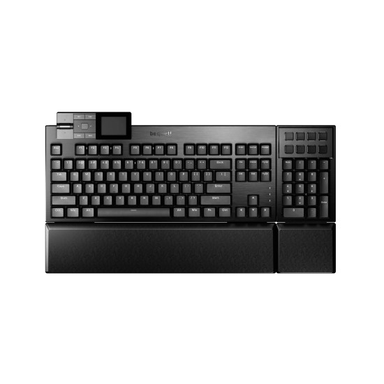 be quiet! професионална геймърска механична клавиатура Professional Gaming Mechanical Keyboard DARK MOUNT - be quiet! Silent Switches [Linear]