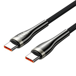Vention кабел Cable - USB2.0 Type-C to Type-C - 5A Fast Charging, 240W, PD3.1, 1.2m -  CTYBAV Vention кабел Cable - USB2.0 Type-C to Type-C - 5A Fast Charging, 240W, PD3.1, 1.2m -  CTYBAV