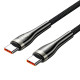 Vention кабел Cable - USB2.0 Type-C to Type-C - 5A Fast Charging, 240W, PD3.1, 1.2m -  CTYBAV Vention кабел Cable - USB2.0 Type-C to Type-C - 5A Fast Charging, 240W, PD3.1, 1.2m -  CTYBAV