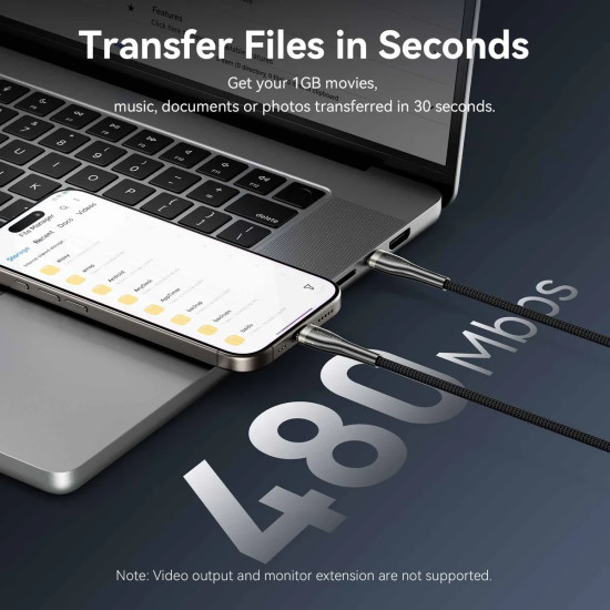 Vention кабел Cable - USB2.0 Type-C to Type-C - 5A Fast Charging, 240W, PD3.1, 1.2m -  CTYBAV Vention кабел Cable - USB2.0 Type-C to Type-C - 5A Fast Charging, 240W, PD3.1, 1.2m -  CTYBAV