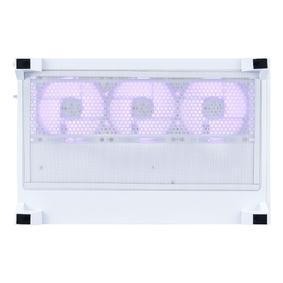 1stPlayer кутия Case ATX - MEGAVIEW MV8 White - 7 x 120 mm A-RGB fans included