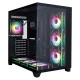 1stPlayer кутия Case ATX - MEGAVIEW MV8 Black - 7 x 120 mm A-RGB fans included