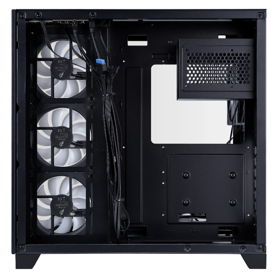 1stPlayer кутия Case ATX - MEGAVIEW MV8 Black - 7 x 120 mm A-RGB fans included