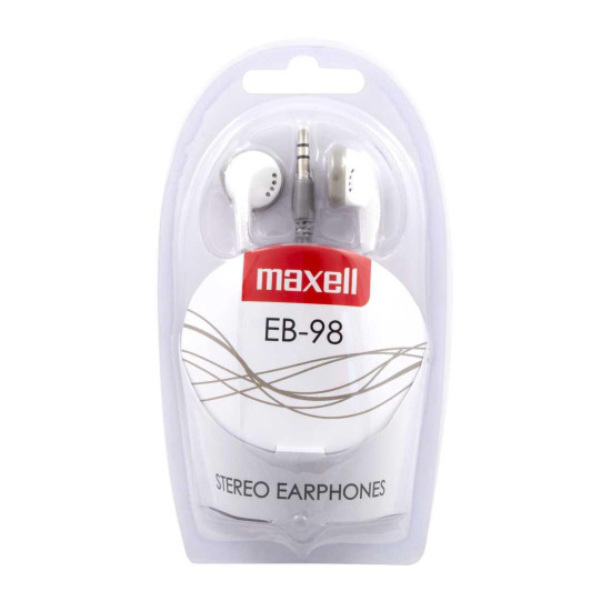 Earphones MAXELL EB-98 white Earphones MAXELL EB-98 white
